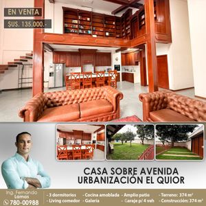 Casa En Venta Urbanizacion El Quior