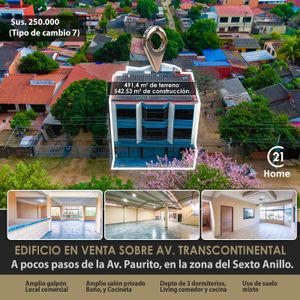 Edificio Sobre Avenida Plan Tres Mil Tc 7