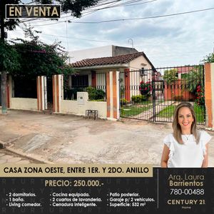  En Venta, Casa Zona Oeste