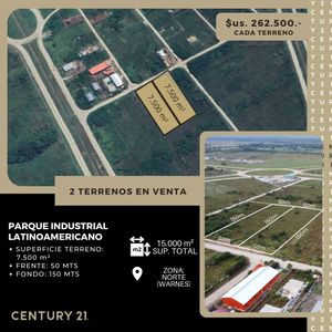 2 Terrenos Industriales En Venta 