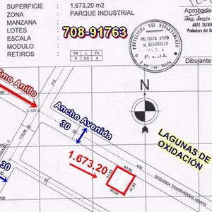 Sobre Av. Terreno Barato En Venta – Parque Industrial!