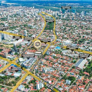 Terreno Comercial En Venta – Zona Top De Santa Cruz