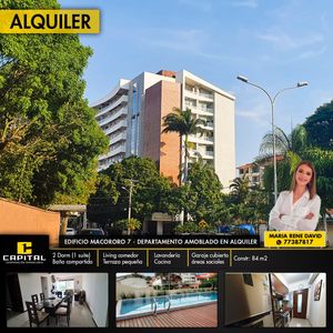 Edificio Macororo 7 – Departamento Amoblado En Alquiler