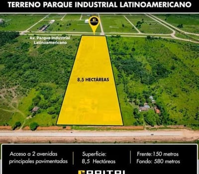 Terreno En Venta En Parque Industrial Latinoamericano