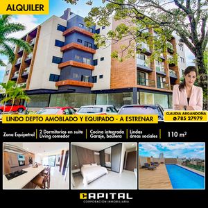 Alquilo Hermoso Departamento De 2 Dormitorios