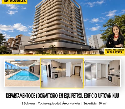 Alquilo Departamento A Estrenar Equipetrol