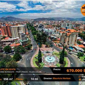 En Venta Lote Con Planos Aprobado Para Edificio Prox. Prado