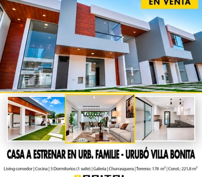 En Condominio Familie Urubo Vendo Casa
