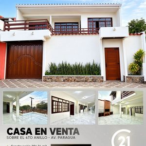 Casa En Venta Sobre El 4to Anillo - Av. Paragua