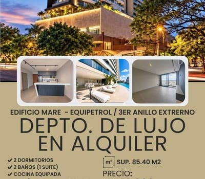 Departamento  2 Dormitorios, Condominio Mare
