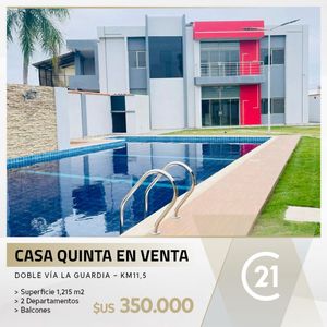 Hermosa Casa Quinta En La Guardia En Venta 
