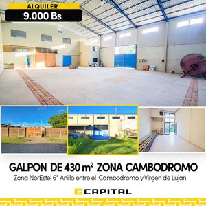  Galpón En Alquiler – Parque Industrial