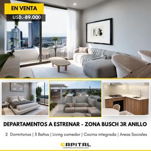Departamentos  A Estrenar, Disponibles Desde 30 Agosto 2026