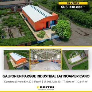 Galpón En Venta En Pilat - Fase I