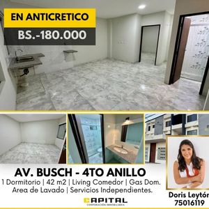 Dpto 1 Dorm En Alquiler O Anticretico