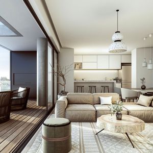 Apartamento Al Frente Con Vista Al Lago De 3 Dormitorios.