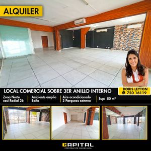 Local Comercial En Alquiler Tercer Anillo Radial 26