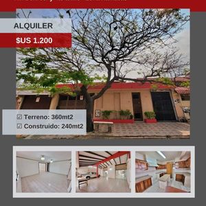 Casa En Alquiler Para Empresa En La Av. Beni 3er Y 4to Anillo