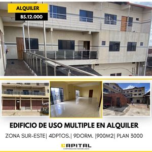  Edificio De Uso Múltiple En Alquiler