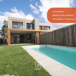Alquiler Casa Barrio Parques-4 Dorm -piscina-parrillero-seguridad-gje X2