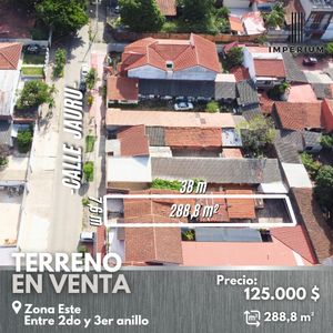 Terreno En Venta – Zona Este Entre 2do Y 3er Anillo