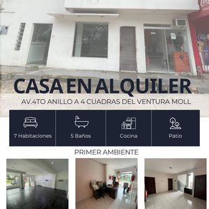 Casa Comercial En Alquiler 