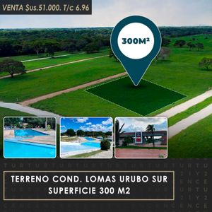 Terreno En Urubo A Tc Oficial Condominio Cerrado