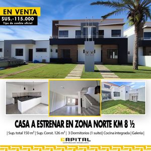 Casa A Estrenar En Venta En Zona Norte