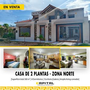 Zona Septimo Anillo Al Norte Amplia Casa En Venta