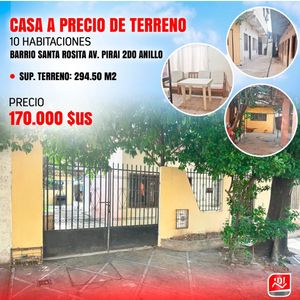 Casa De 10 Dormitorios En Venta A Precio De Terreno