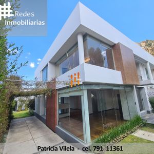 Preciosa Casa En Alquiler Achumani 