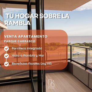 Venta Apartamento Parque Carrasco 3 Dormitorios-estrenar-parrillero-vista Rambla