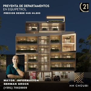 En Equipetrol,con Financiamiento,dptos En Preventa