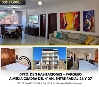 ¡departamento En Venta – Edificio Sumuque!