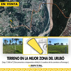 Vendo Terreno De 7500 M2 En Urubo Cerca Del Puente