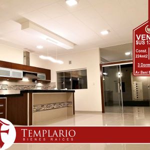 Av. Beni 8vo. Anillo - Hermosa Casa A Estrenar