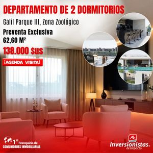Departamento De 2 Dormitorios En Preventa