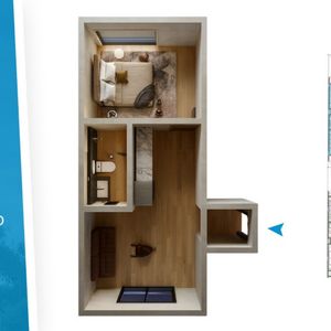 Departamento 1d En Pre Venta Edificio Blue Garden