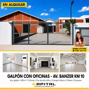 Galpon En Alquiler En Zona Norte