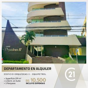 Departamento En Alquiler 4 Dormitorios 