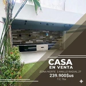 Casa En Venta De 4 Suite En Zona Radial 27