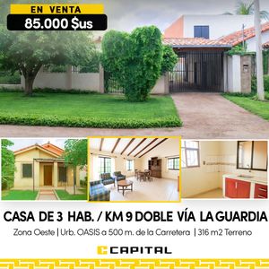 Casa En Venta Zona Doble Via La Guardia Km 9