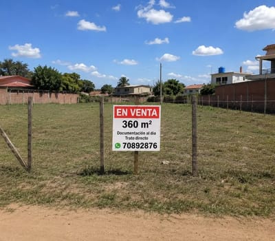 Oortunidad! Terreno 360 M2 En Zona Sur-radial 12