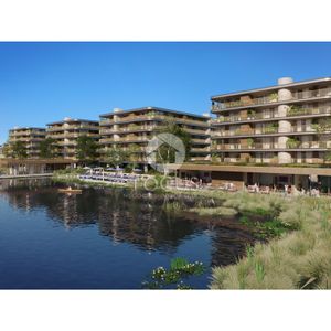 Venta Apartamento 1 Dormitorio Y Terraza Con Parrillero Sobre Lago De Parque Carrasco