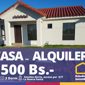 Casa De 3 Dormitorios En Alquiler En Condominio