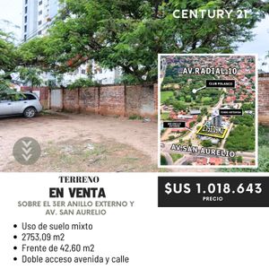 Gran Oportunidad Terreno En Venta En Santa Cruz 