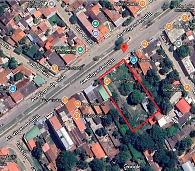 Terreno En Venta - Avenida Virgen De Lujan