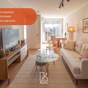 Venta Apartamento 1 Dormitorio Pocitos - Gran Terraza Al Frente + Semi Equipado