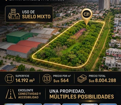 Oportunidad De Inversión En Av. Banzer, 7mo Anillo