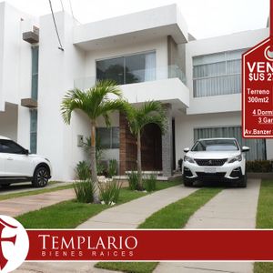 Av.banzer 8vo Anillo - Condominio La Colina - Casa En Venta 4 Dormitorios